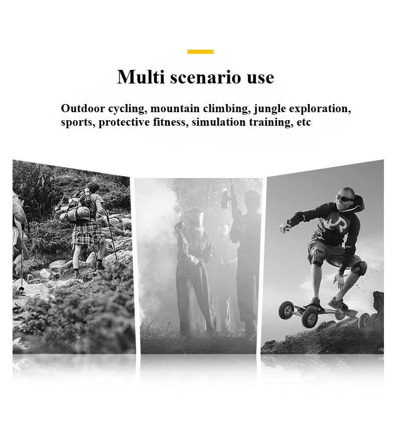 Tactical Gloves for Men's Outdoor Cycling Motorcycle Sports,anti Slip Windproof Wear-resistant Combat Protection Hunting Gloves