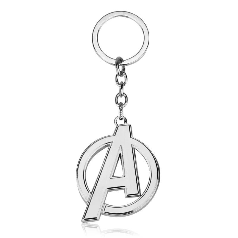 Marvel Superhero Metal Keychain for Bag, Avengers Pendant, Thor Hammer, Deadpool, Spiderman, Iron Man, Captain America Keyrings