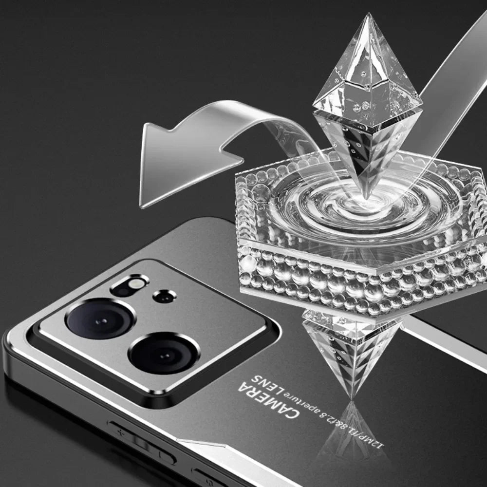 ShockProof Alloy Metal Case For Xiaomi 15T 13T 14T 12T 11T 12X 15 14 13 12 Mi 11i 10T Pro Ultra Silicone Back Cover Shell Cases