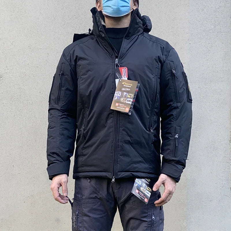 Tactical Jacket HIG4.0 Polar Warfare Series Outdoor Thickened Warm Cotton-padded Coat Cold-proof Cotton Jacket Windproof