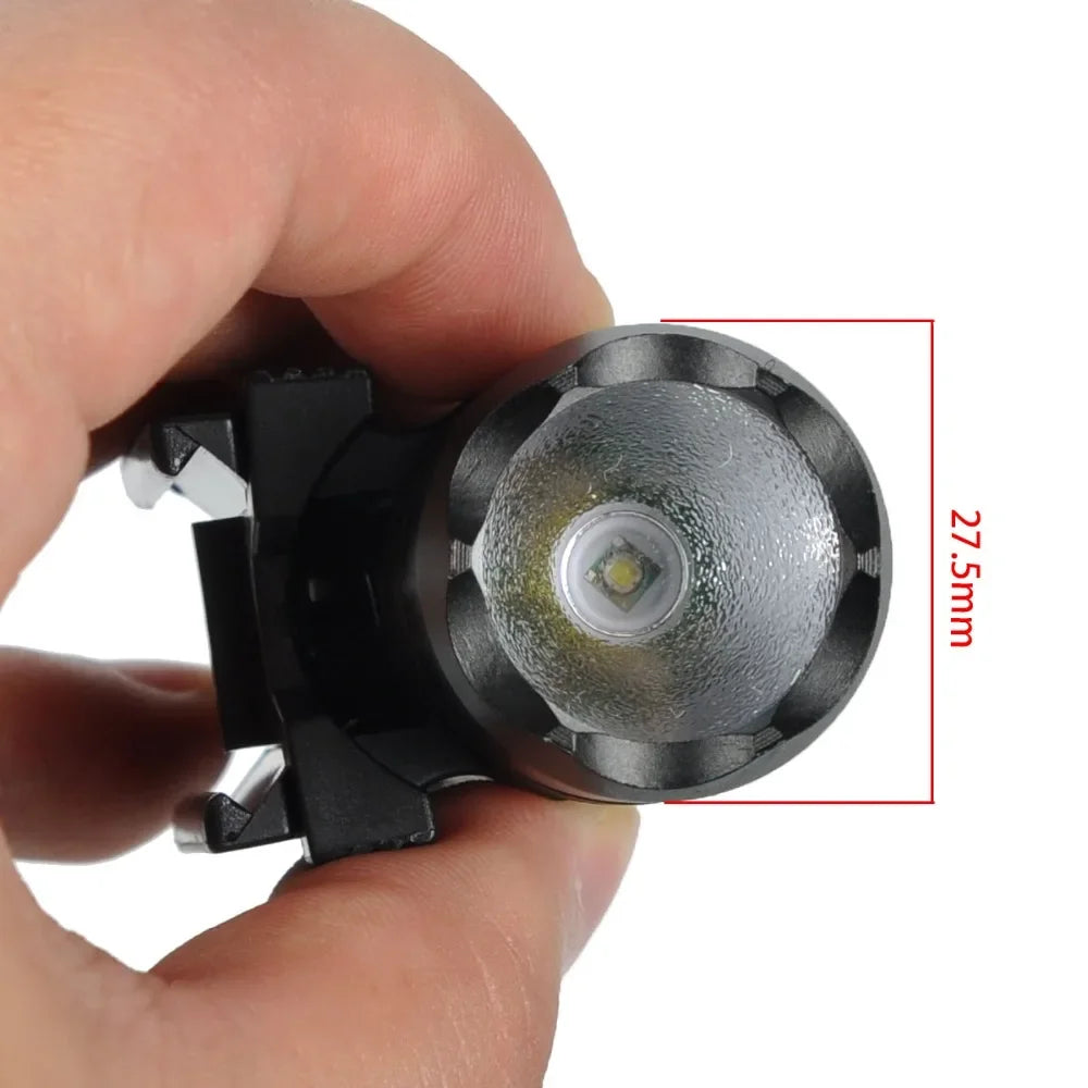 Airsoft Pistol Light Tactical Mini Gun Flashlight QD Quick Release Rifle Torch G17 G18C G22 20mm Rail Handgun G19 Hunting
