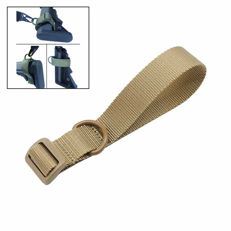Tactical A-1 20mm Sling Swivel Adjustable 3 Point Bungee Gun Sling Airsoft Rifle Strapping Belt Hunting Shooting Accessories
