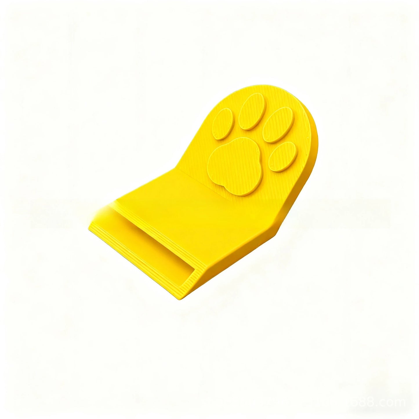 1 pet can opener, ergonomic non-slip handle, suitable for cat/dog food cans, durable plastic kitchen tool, easy to clean design