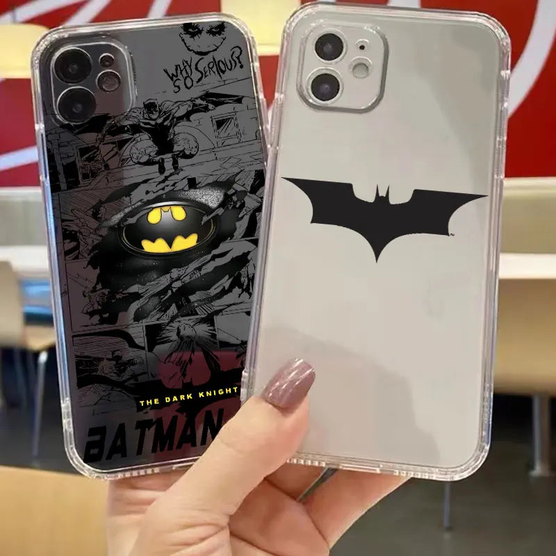 B-Batman Hero Logo Phone case for iPhone 16 15 14 13 12 11 Plus Pro ProMax 13 12 Mini X XS Max XR 7 8 SE cases