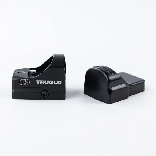 TRUGLO Tru-Tec Micro 3 MOA Red Dot - Compact Parallax-Free Rapid-Deploy Design 10-Level Illum 20mm Rail Mount for Pistols/Rifles