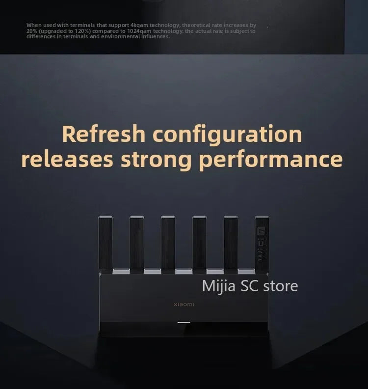 Xiaomi Mijia Router BE6500 WiFi 7 6500M Full 2.5G Network Port 4-core Qualcomm Processor loT Smart Linkage Network Security Home