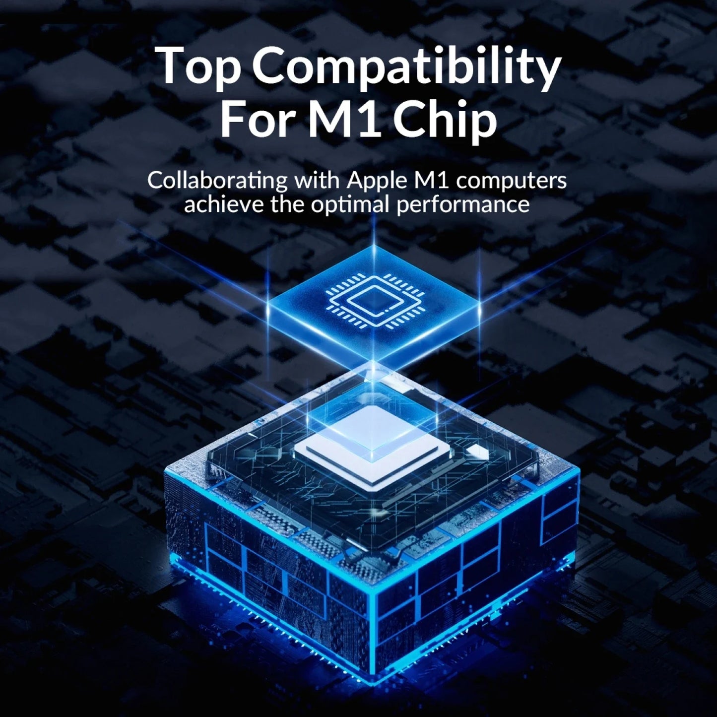 ORICO USB Hub Aluminum Alloy 7-Port USB 3.2 Gen2 10Gbps HUB USB Splitter Multiport Adapter Laptop Expansion Desktop Accessories