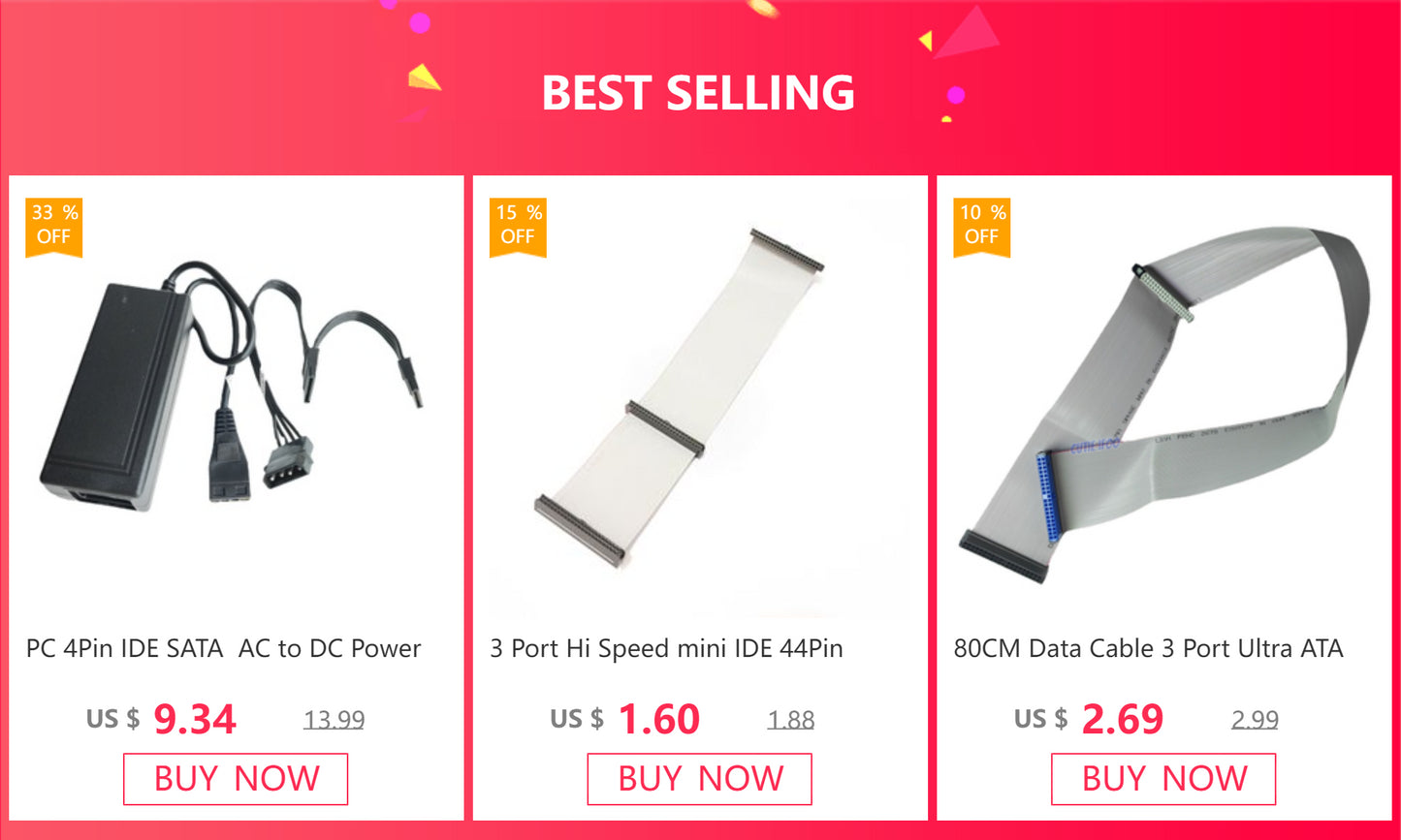 PC Server Internal Dual 2 IDE Molex to CPU 8Pin 8p Converter Power Lead Cable Cord 18AWG Wire 15cm