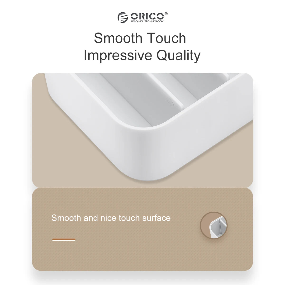 ORICO data cable management box desktop storage removable partition charger charging cable storage box ORICO official store