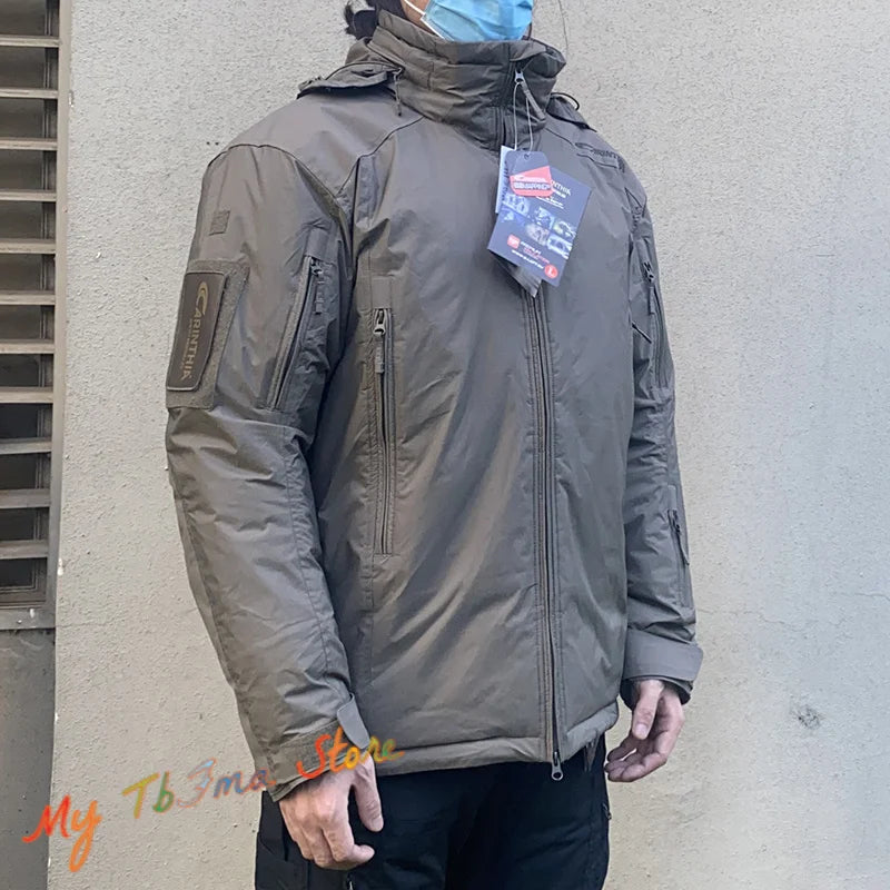 Tactical Jacket HIG4.0 Polar Warfare Series Outdoor Thickened Warm Cotton-padded Coat Cold-proof Cotton Jacket Windproof