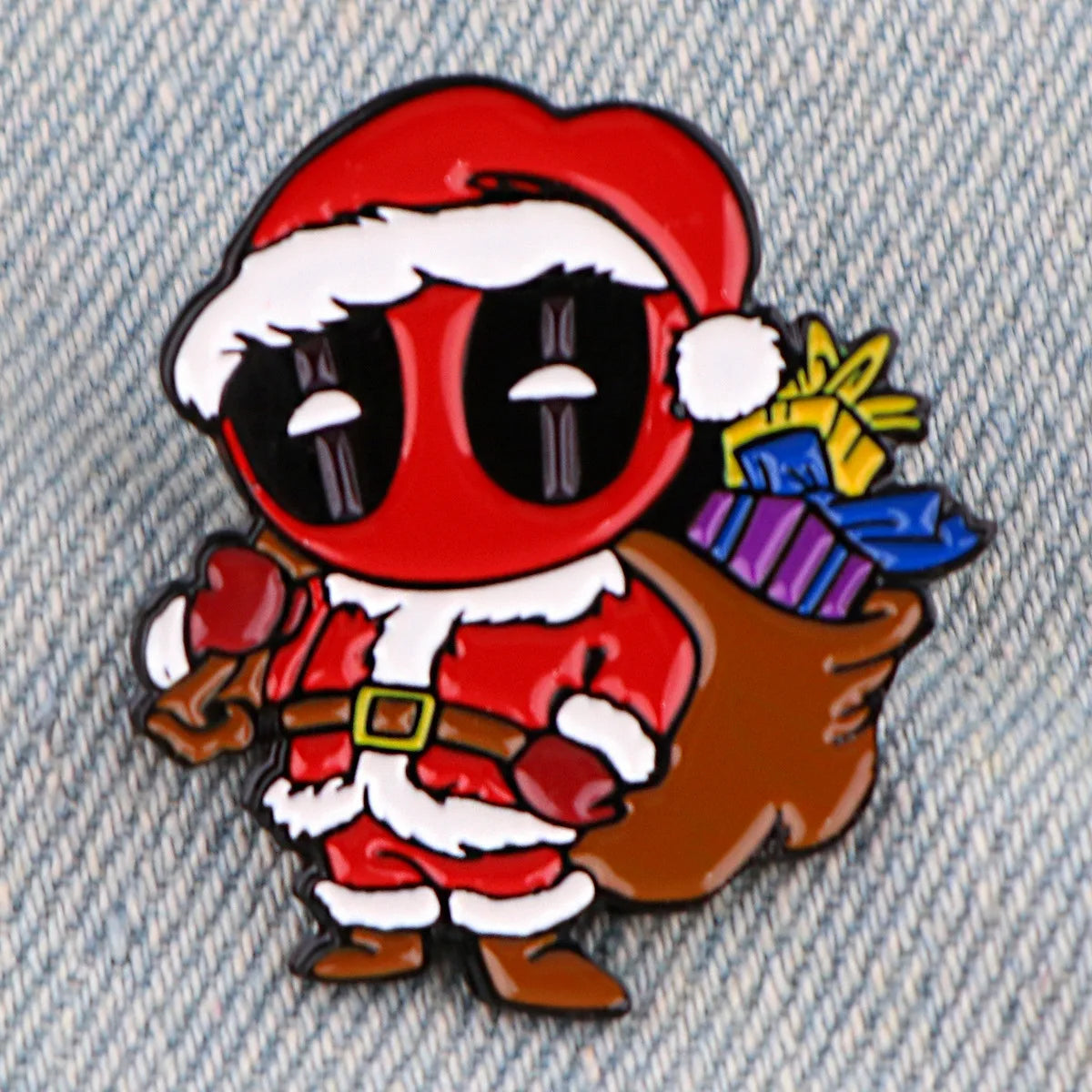 Cartoon Stitch Pin Movie Deadpool Hero Brooches for Women Men Lapel Pins Badges Clothes Accessories Cosplay Jewelry Fans Gifts