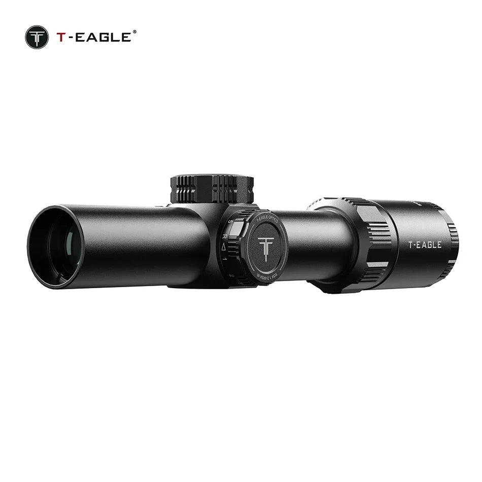 T-EAGLE EOX 1.2-6X24 IR Tactical Riflescope Hunting Spotting Rifle Scope Optical Collimator Air Gun Airsoft PCP Sight