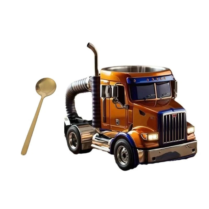 Semi Truck Coffee Mug Truck Homes Kitchen Handcraft Water Cup