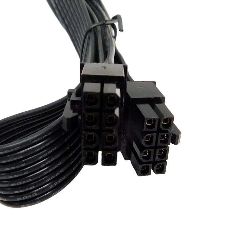 CPU Power Cable 8Pin to 4+4Pin 12V Flat Wire for Seasonic PRIME PX-1600, PX-1300, PX-1200, PX-1000 Platinum Modular Power Supply