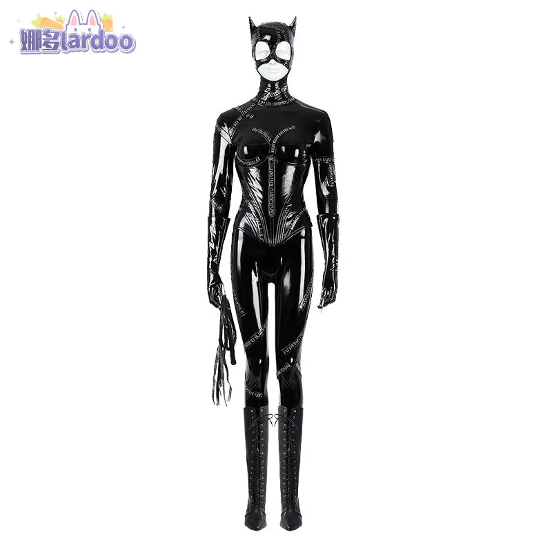 Bat man Returns Catwomen Cosplay Costume Uniform Halloween Carnival Party Christmas Play Role Clothes Clothing