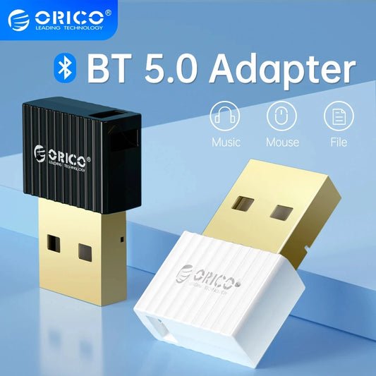 ORICO USB Bluetooth 5.0 Adapter USB Bluetooth for PC Bluetooth 5.0 For PC Speaker Laptop soundbox Wireless Mouse USB Transmitter