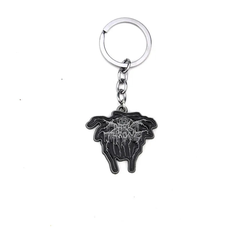 Fashion Band Rock Nand DARKTHRONE Keychain Jewelry Gifts