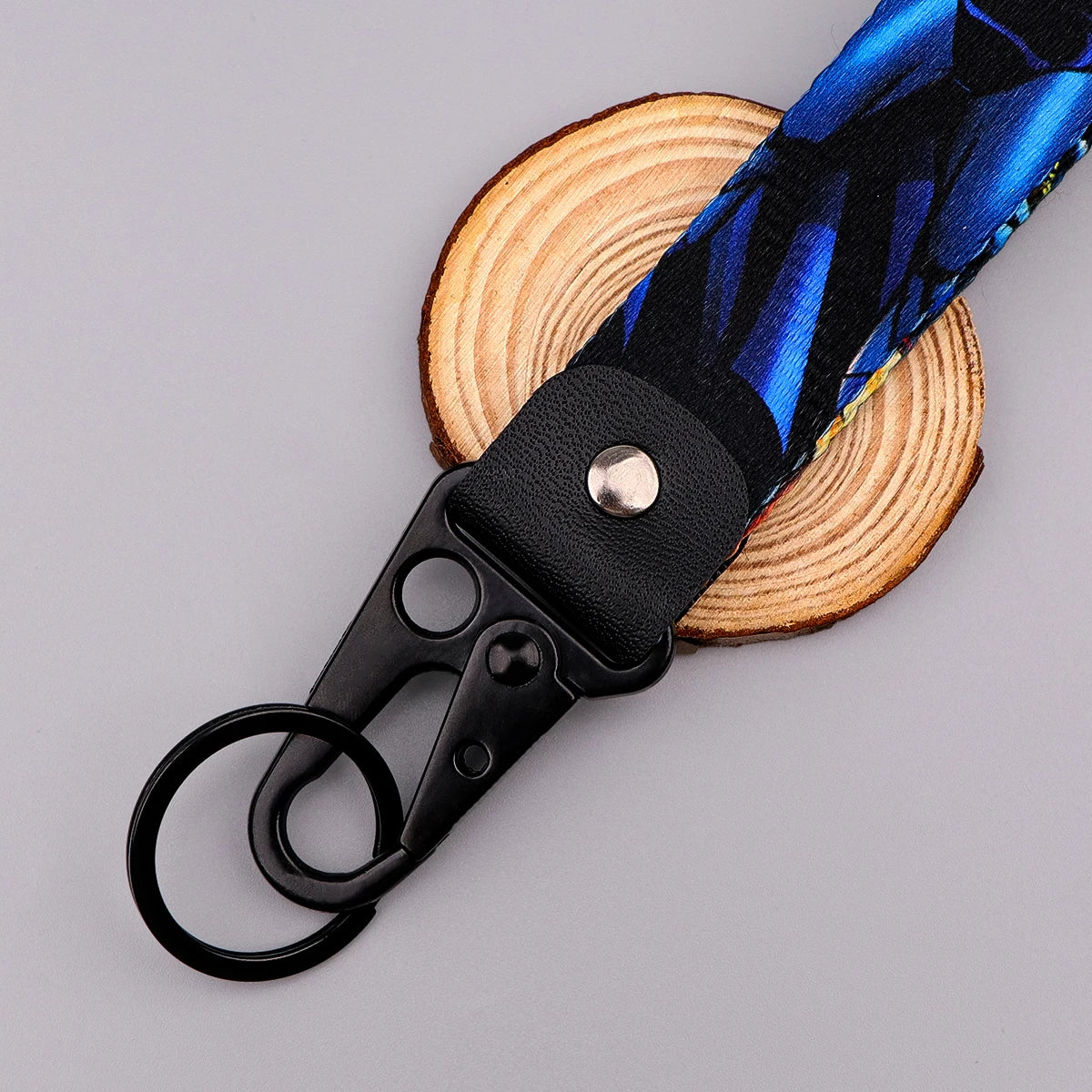 Superhero Car Keychain Anime Movie Key Rings Cool Jewelry Men Women Lanyard Motorcycle Accessories Gifts For Friends