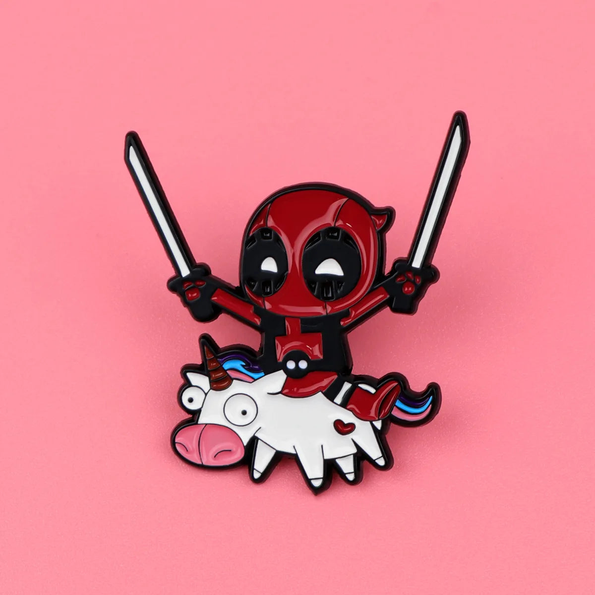 Cartoon Stitch Pin Movie Deadpool Hero Brooches for Women Men Lapel Pins Badges Clothes Accessories Cosplay Jewelry Fans Gifts