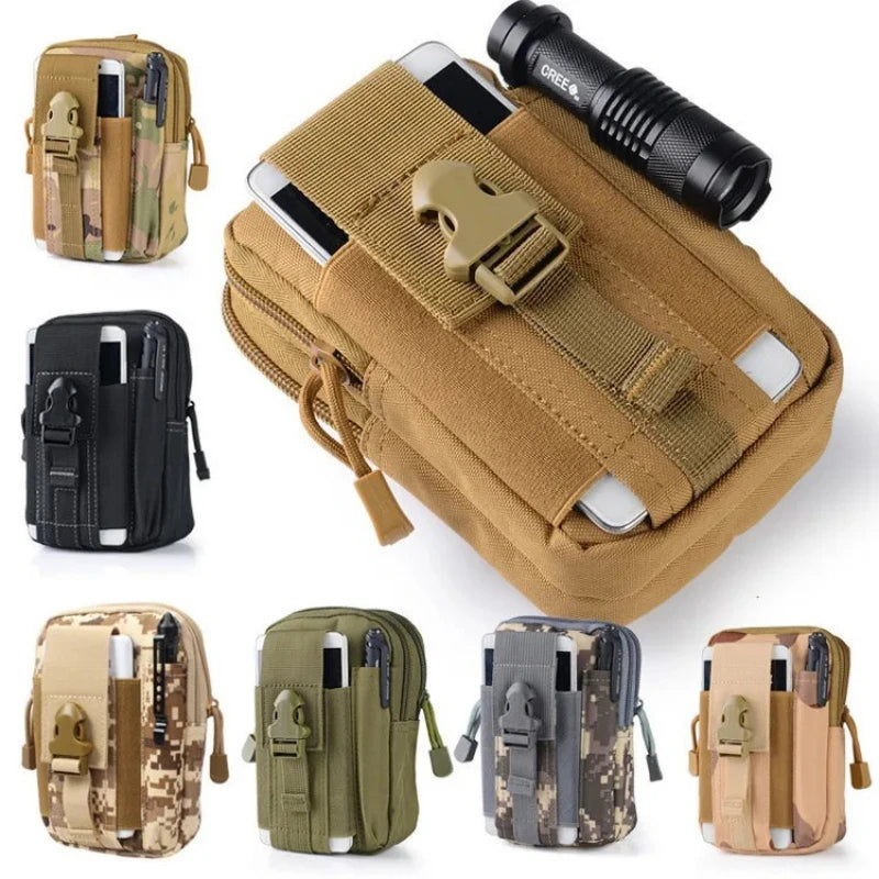 Tactical Leg Bag Fanny Pack Men Camouflage Riding Locomotive Multifunctional Belt Leggings Bag Hanging Waist Bag Packs Pochete