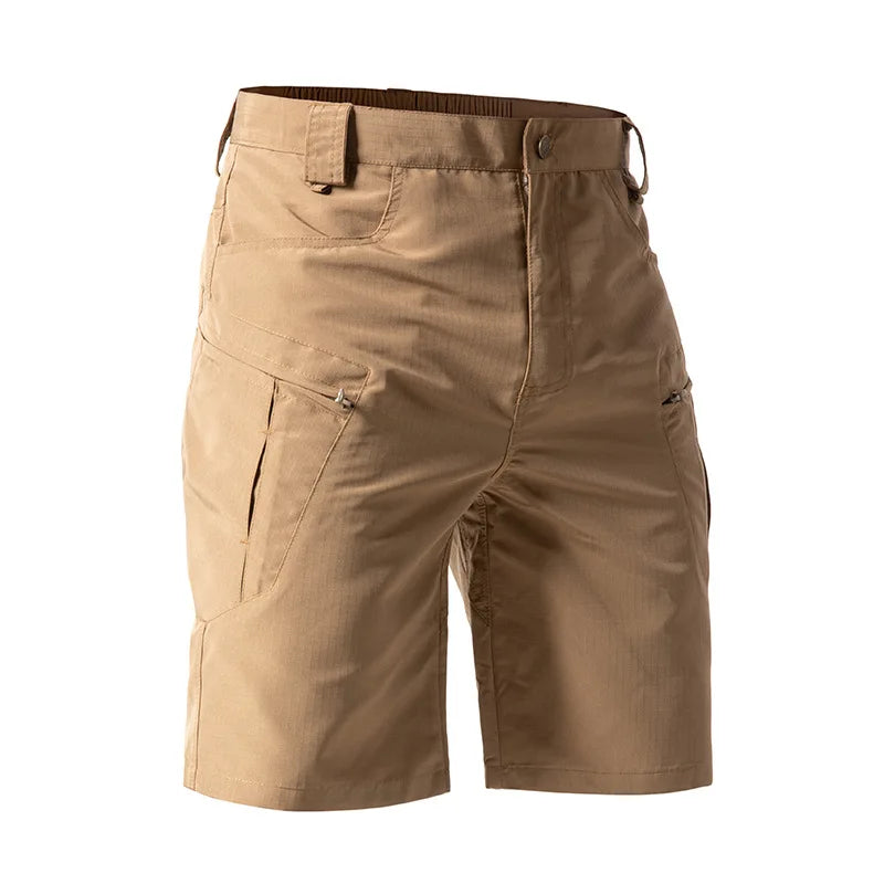 Tactical Work Shorts for Men Outdoor Casual Military Combat Hiking Cargo Shorts with Multi-Pocket Quick Dry Fishing Cargo Shorts