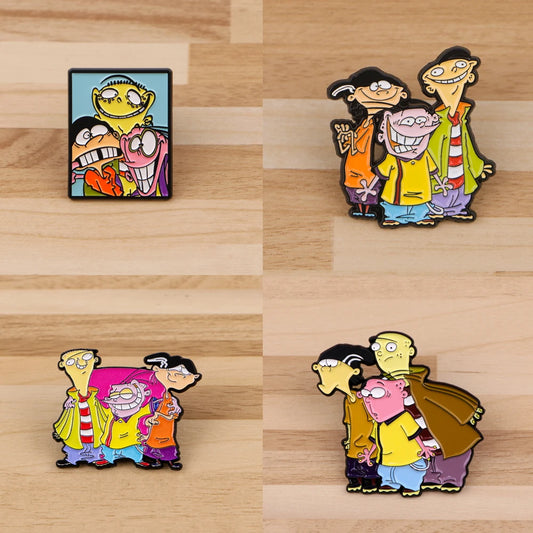 Funny Cartoon Boys  Lapel Pins for Backpacks Soft Enamel Pin Children Brooch for Clothes Badges Accessories Jewelry Gift