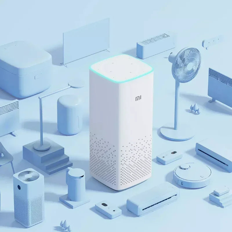 Xiaomi AI Speaker Second Gen Xiaoai Smart Speaker Bluetooth 5.0 Audio Mesh Gateway Voice Remote Control Work with Mi Home APP CN