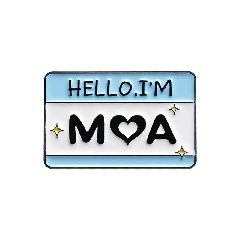 Cartoon Punk Pin Games Console Shape Tape Enamel Pins Funny Creative Energy Brooches Lapel Badge Clothing BackpackShirt  Jewelry