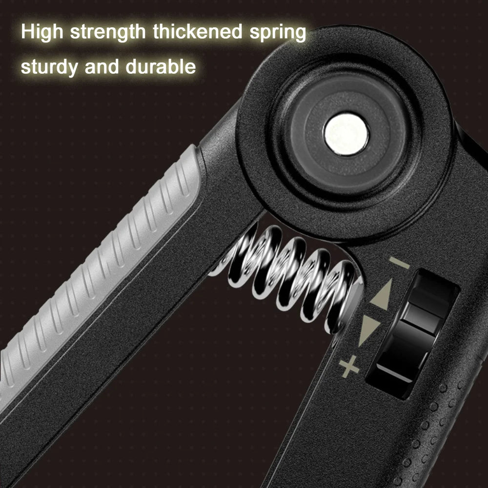 ﻿ Grip Strength Trainer Forearm Strengthener Anti Slip Grip Exerciser Trainer Adjustable Resistance for Gym Fitness