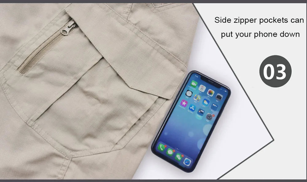 Tactical Pants Men 2024 Summer Outdoor Hiking Lightweight Trousers Elasticity Hunt Quick Dry Cargo Bottoms Multiple Pockets Pant