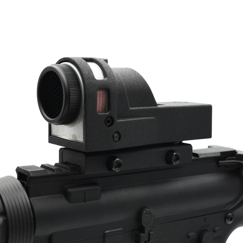 M21 Tactical Self-illuminated Reflex Red Dot Sight for Rifle Airsoft Hunting and Shooting with QD Mount and Killflash