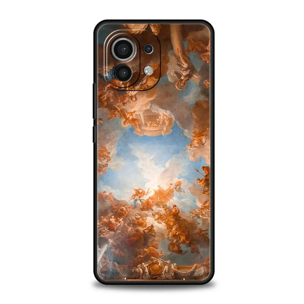 Mona Lisa Van gogh Oil Painting Art Case For Xiaomi 13 12 11 Lite 12T 11T 10T 9T Mi Poco X5 M4 M3 X4 X3 Pro F5 F4 F3 GT 5G Cover