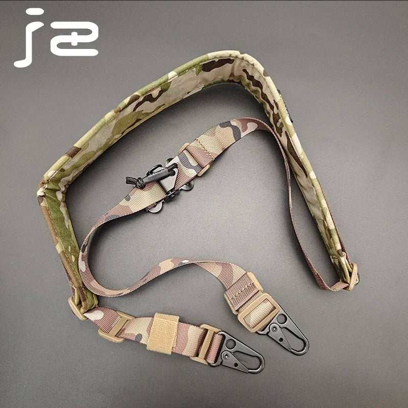 Tactical  Rifle Sling Slingster Multi-Functional Modular Strap Removable 2 Point / 1 Point 2.25" Padded Hunting  Accessories