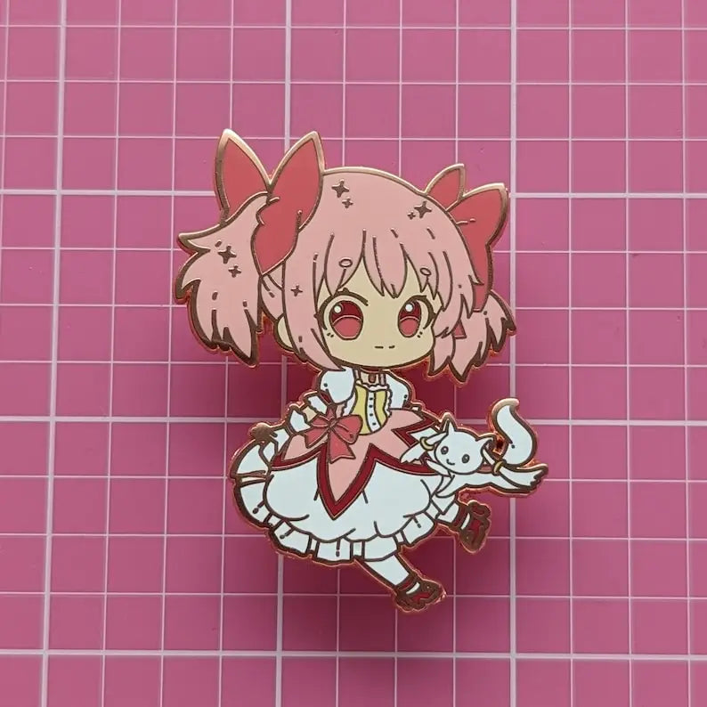 Puella Magi Madoka Magica Enamel Pins
