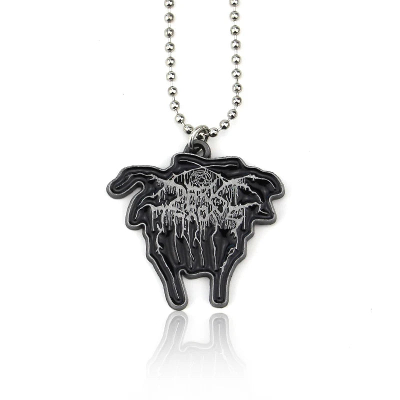 Fashion Band Rock Nand DARKTHRONE Keychain Jewelry Gifts