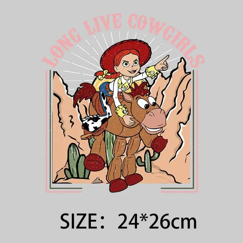 "You've got a Friend in me" TOY Story heat transfer sticker for clothes Wash - resistant Decals  DIY Decoration