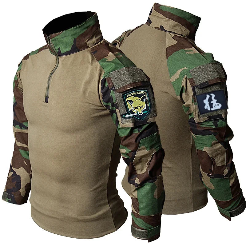 Tactical T-Shirts Airsoft Tactic Army Combat Shirts Paintball Hunting Clothes Breathable