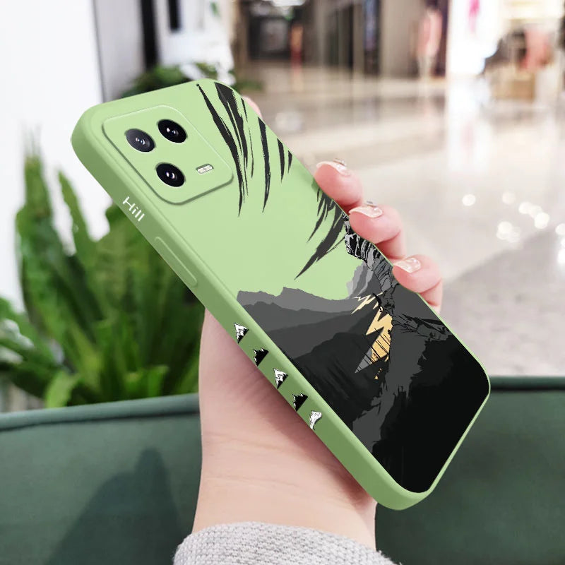 Relaxed Mind Phone Case For Xiaomi Mi 15 14 14T 13 13T 12 12X 12T  11 11T Ultra 10 10T 9 9T Pro Lite Liquid Silicone Cover