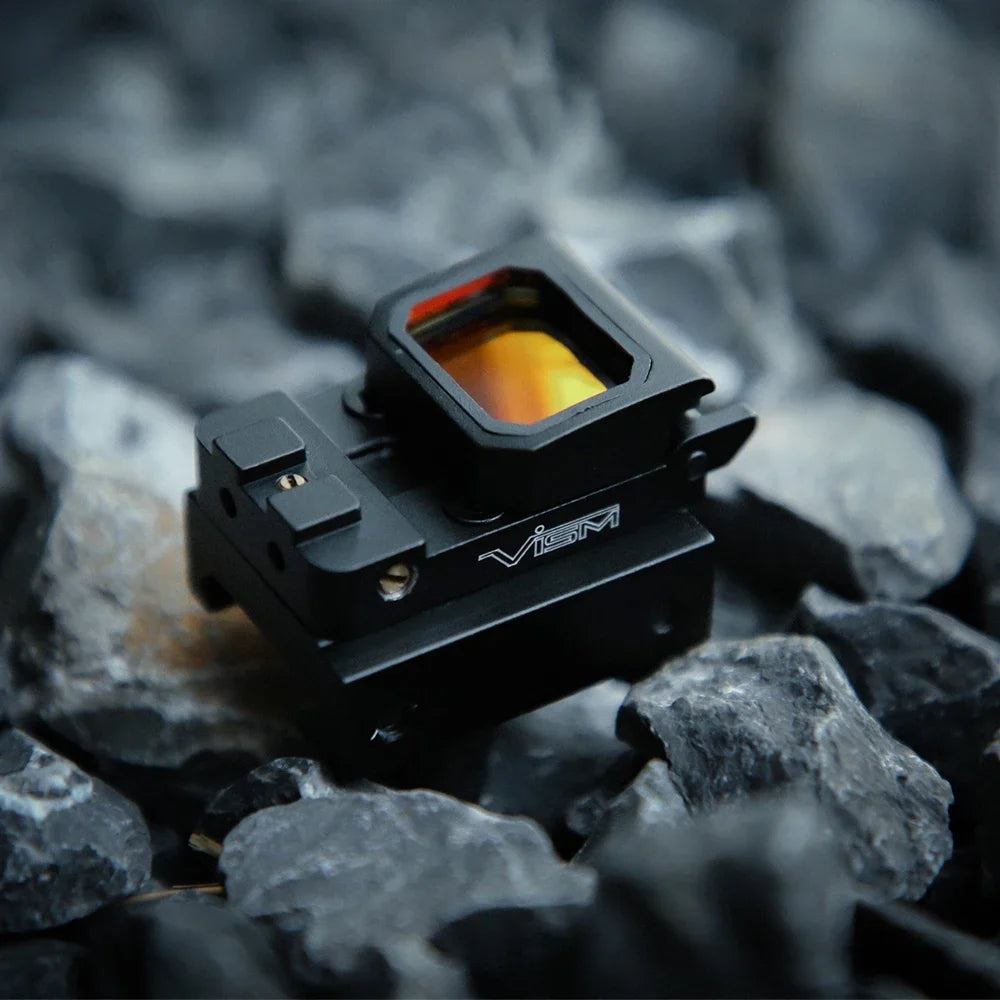 Tactical FlipDot Folding Reflex Red Dot Sight For Hunting Pistol Rifle Shotgun Scope W/R*R Plates&Picatinny Mount 3MOA Dot Sight