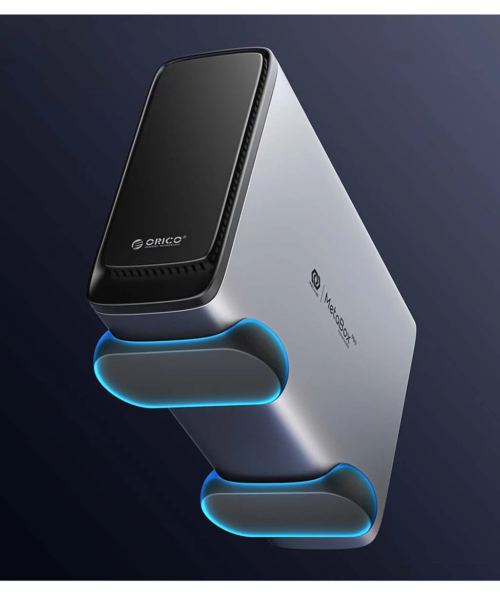 【NO Stock!】Personal Cloud NAS Storage SDVN 3.5"Data Securit Network Attached Storage with Automatic Fan Remote Access MetaBox