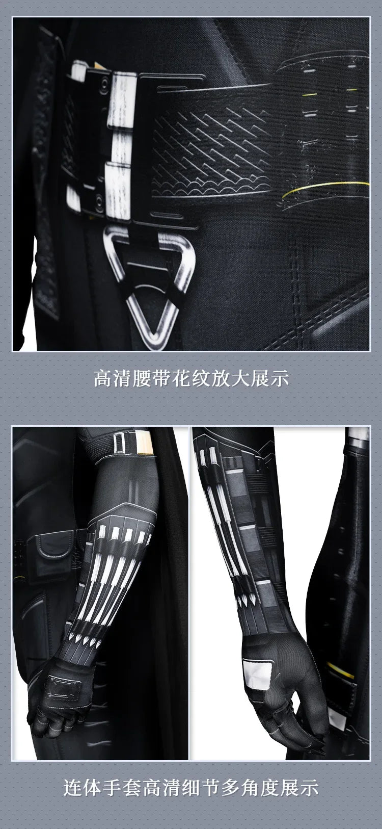 Anime Detective Comics Batman Cosplay Costume Uniform Halloween Carnival Party Christmas Play Role Clothes Clothing