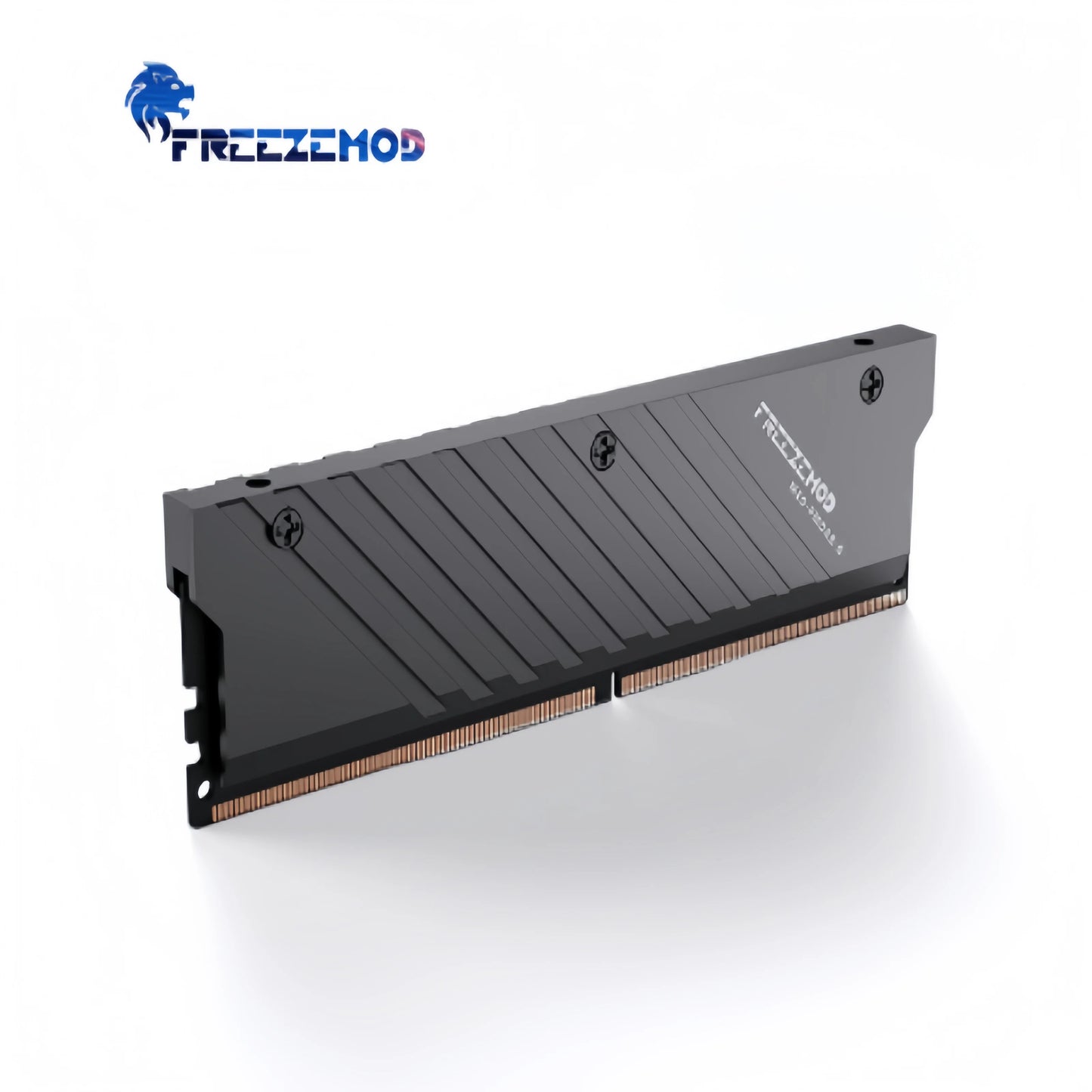 FREEZEMOD computer water cooler memory aluminum heat sink DDR5 memory vest. computer components , cooler ,2pcs/set .MEO-PM0AB-F