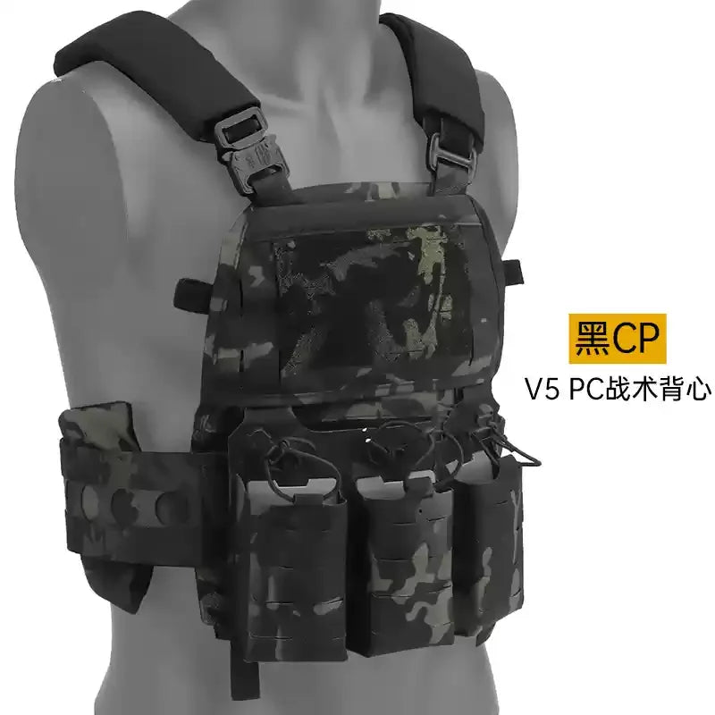 Tactical Soldier Remake Pharaoh FCPC Cosplay V5 Tactical Tank Top High Modular Lightweight Multi functional Quick Detachment