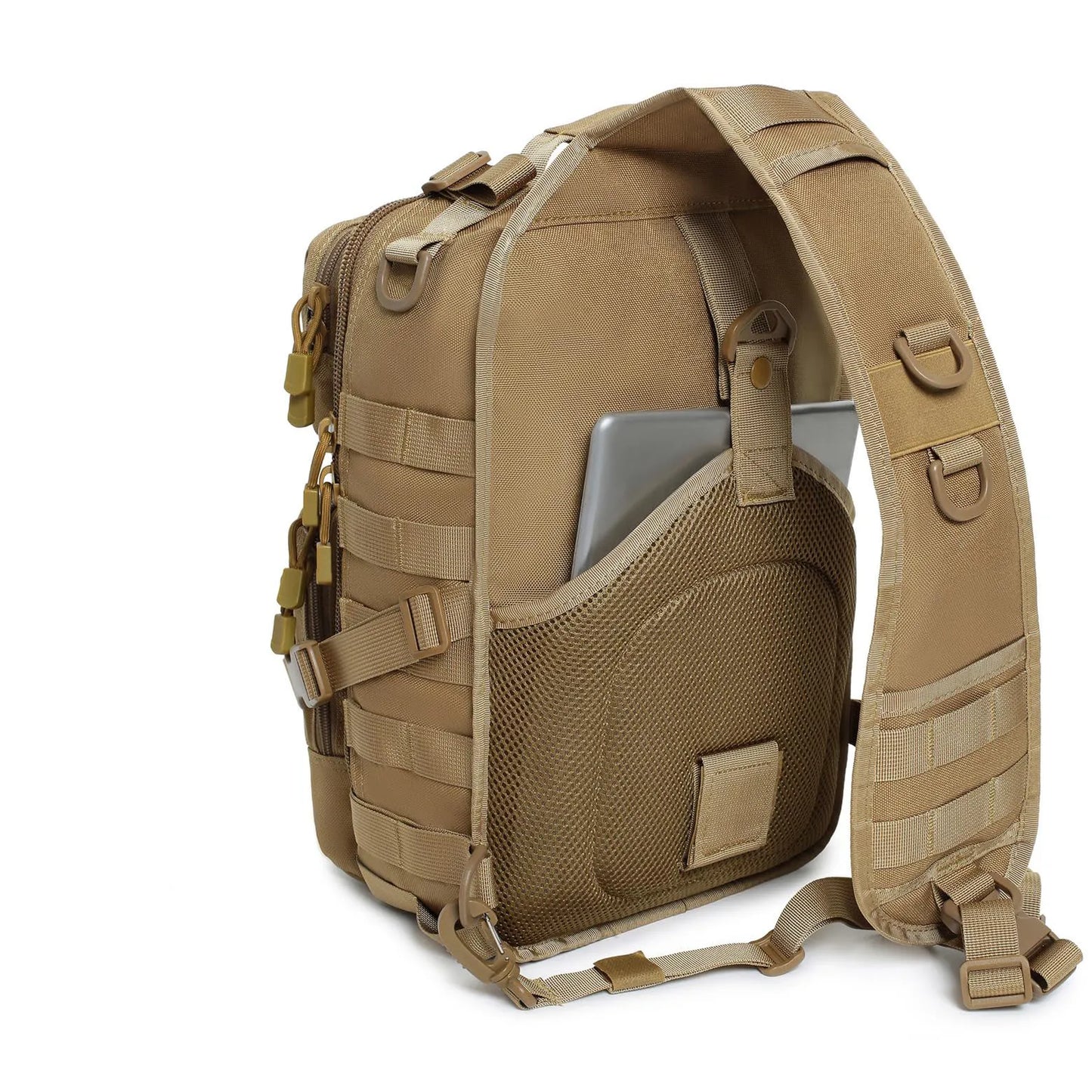 Tactical Backpack Sports Shoulder Bag Waterproof Messenger Bag Military Multi-Function Large Capacity For Camping Hunting Hiking