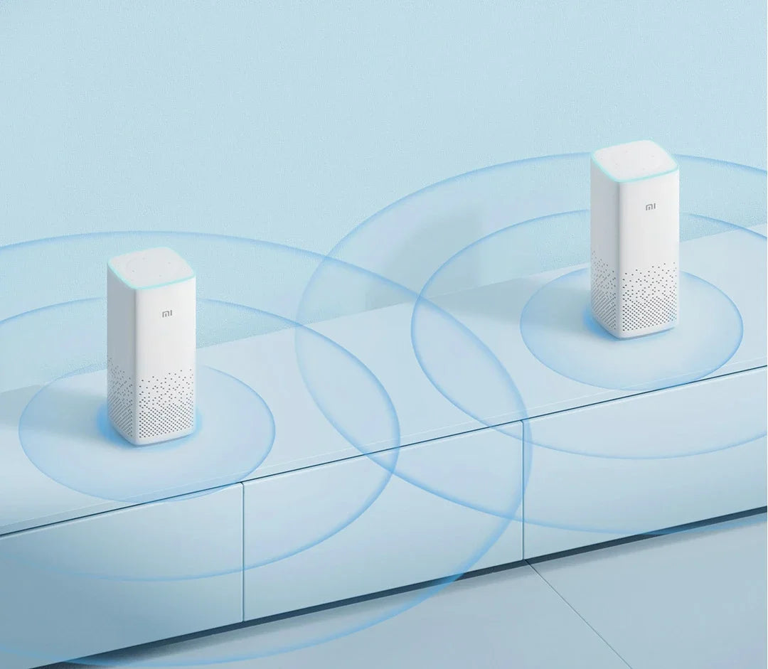 Xiaomi AI Speaker Second Gen Xiaoai Smart Speaker Bluetooth 5.0 Audio Mesh Gateway Voice Remote Control Work with Mi Home APP CN