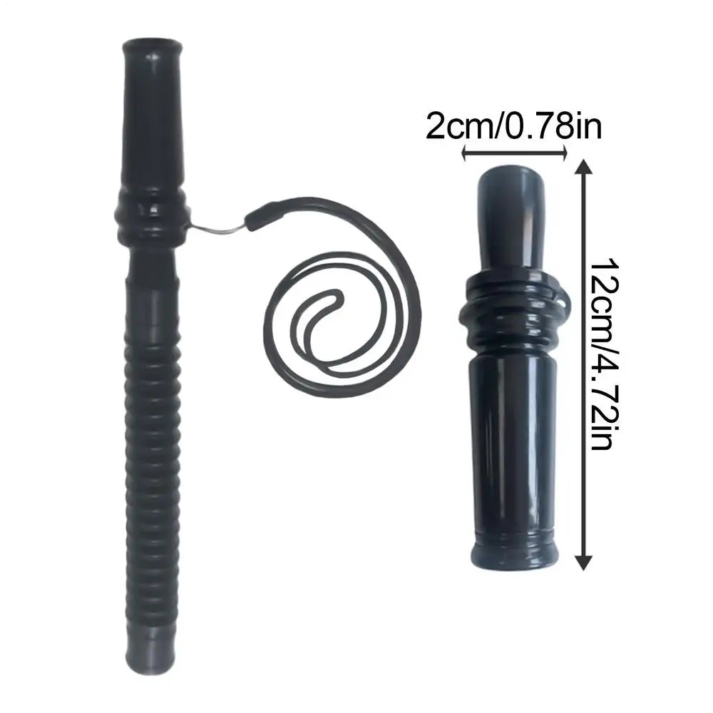 Hunting Deer Call Outdoor Hunting Doe Fawn Call with Lanyard Realistic Vocalizations Hunters Lures for Open Field Stalking