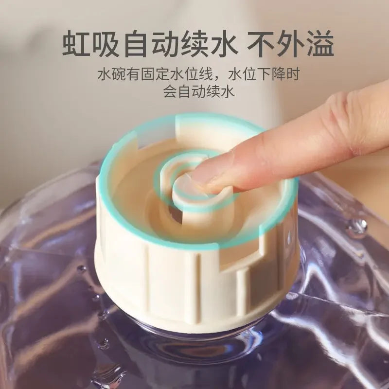 Pet Supplies, Large Capacity Water Dispenser, Automatic Feeder Drinking Water, Dry Wet Separation Food Container, Pet Cat