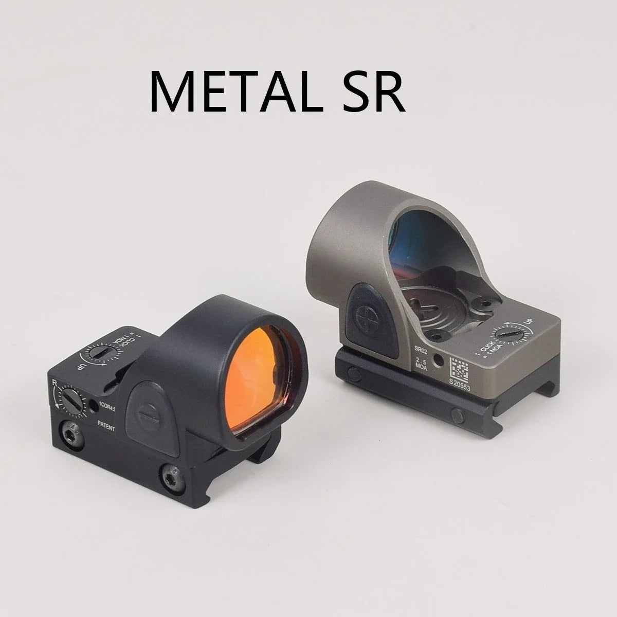 Tactical SR Red Dot Sight Scope Red Dot Optics Riflescope Collimator Fit 20mm Rail RMT Rifle Sight Hunting Airsoft With Logo