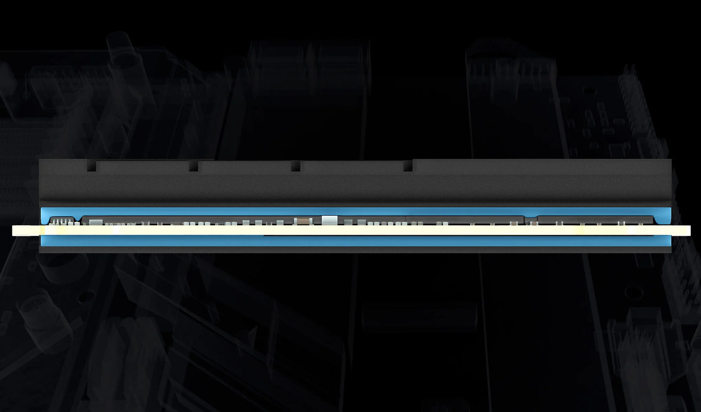 ARCTIC M2 Pro Black heatsink Cooler for M.2 2280 SSD, Compatible with PC & Gaming Consoles, for Dual and Single-Sided SSDs