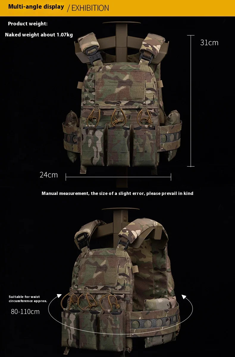 Tactical Soldier Remake Pharaoh FCPC Cosplay V5 Tactical Tank Top High Modular Lightweight Multi functional Quick Detachment